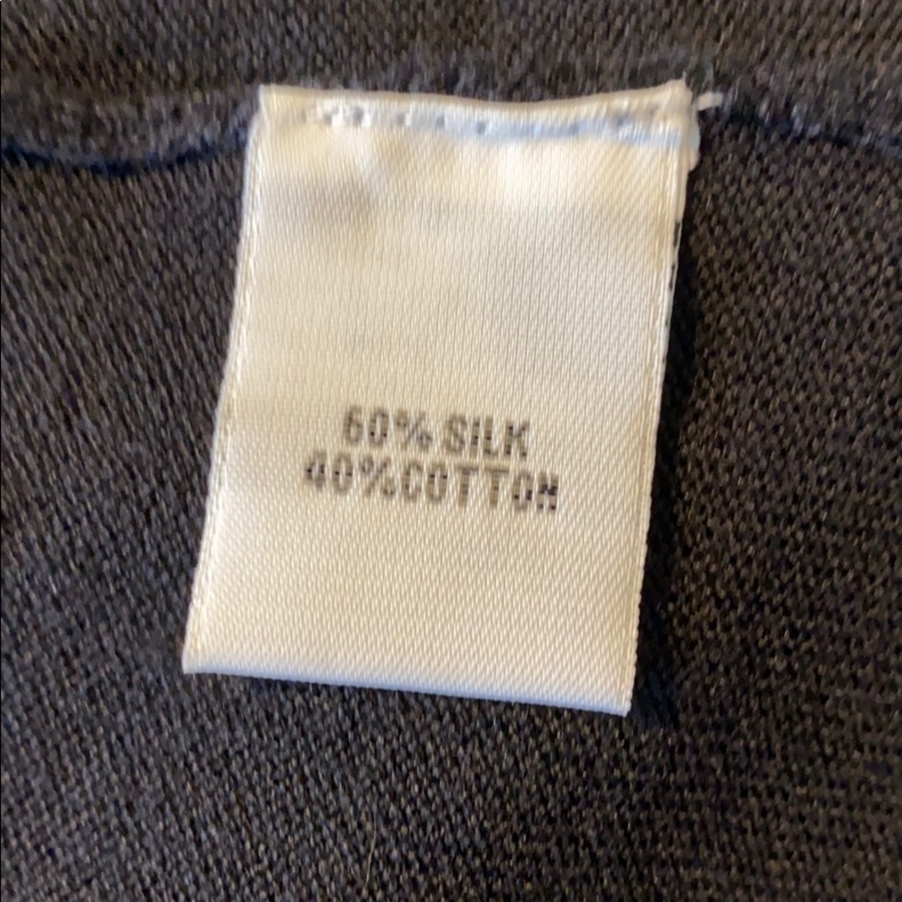 Kenneth Cole Open Front Ruffled Sweater Small - Picture 5 of 6